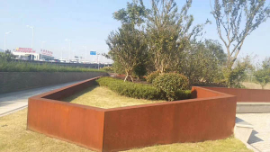 柳城耐候钢挡土墙